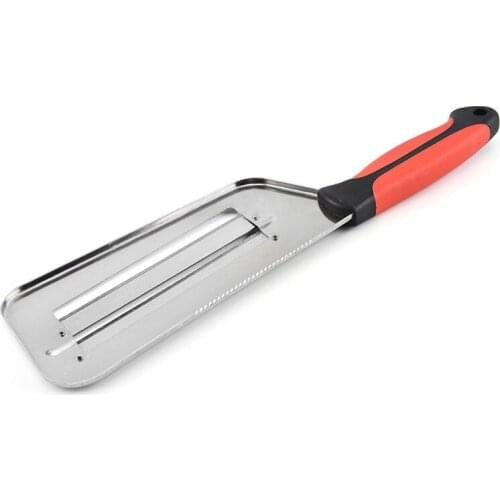 2Pcs Vegetable Slicer Double 2 Slice Blade Slicing Knife Fish Scale Cleaner Knives Cabbage Cucumber Carrot Onion Slicer Peeler