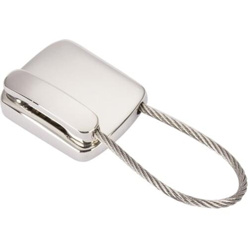 3D telephone keychain wire rope key chain phone keychain key holder creative portachiavi chaveiro llaveros hombre bag charm