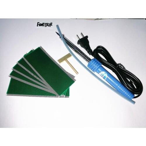 5pcs For Opel Vauxhall PIXEL Repair Tools Flex Info Display Flat LCD Connector Ribbon Cable + 1pc soldring iron welding Gun