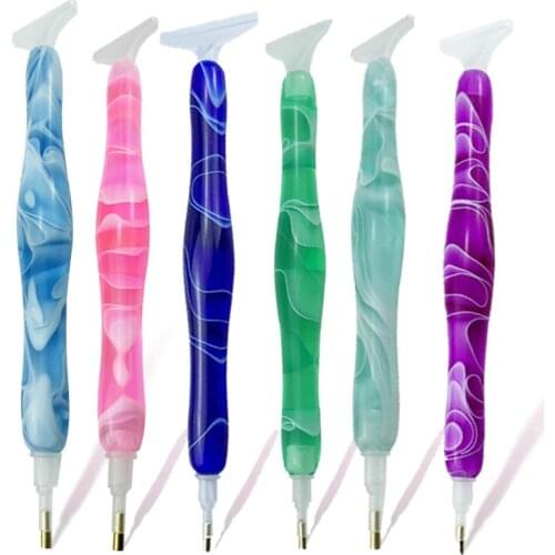 5D Resin Diamond Painting Pen Point Drill Pens Handmade Craft Cross Stitch Embroidery DIY Craft Nail Art Sewing Accessories Tool