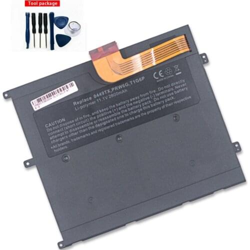 2800mah Laptop Battery for Dell Vostro 13 V13 V130/1300 V13Z T1G6P 0PRW6G 0449TX 0NTG4J PRW6G Batteries+TOOLS