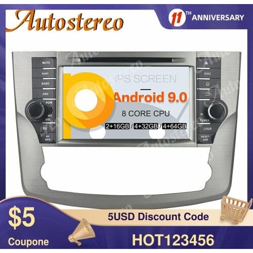 Android 9.0 Car DVD Player GPS Navigation For Toyota Avalon 2011 2012 stereo HeadUnit Multimedia Player Radio Tape Recorder 2.5D