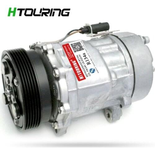 Sanden sd7v16 Auto AC Compressor For SEAT LEON / TOLEDO / SKODA OCTAVIA 1996-2010 1J0820803A 1J0820803AX 7M3820803A 7M3820803B