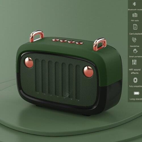 Wireless Bluetooth Speaker Cute Girl Subwoofer Outdoor Bass Support TF Card U Disk FM Men Women Boom Festival Gift Loudspeaker