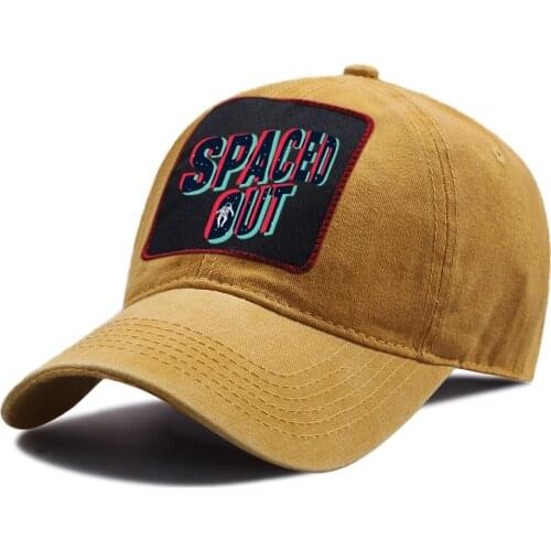 Outdoor Sunscreen Baseball Caps Summer Adjustable Sports Tactical Hat Spaced Out Fashion Riding Hats Cotton Unisex Baseball Cap