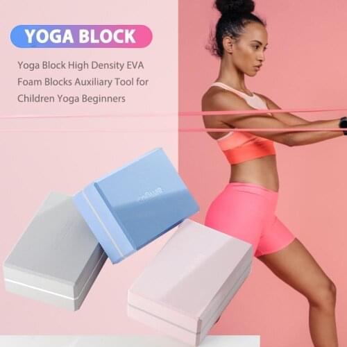 Yoga Block High Density EVA Foam Blocks Auxiliary Tool For Children Yoga Beginners Design Powerful Function