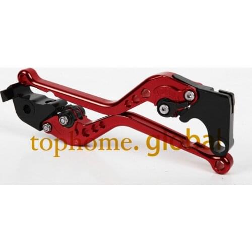 For Honda CBR600F CBR650F 2011 - 2014 Red Long CNC Brake Clutch Levers 2012 2013 Adjustable