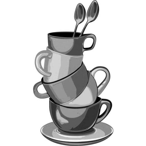 Cup Shape Metal Cutting Die DIY for Scrapbooking Decoration Crafts