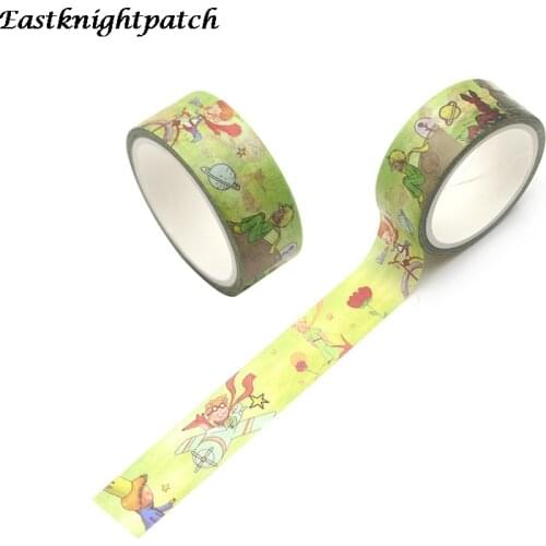 E2603 Cartoon Little Prince Washi Tape Adhesive Tape DIY Scrapbooking Sticker Label Masking Tape Student Stationery Gift