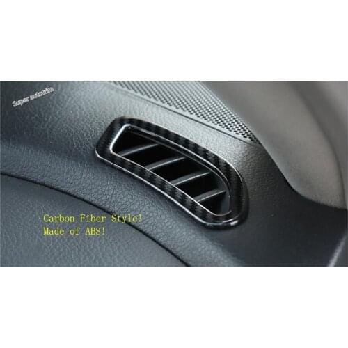 Lapetus Dashboard Side Air Conditioning AC Outlet Vent Cover Trim 2 Piece Fit For Nissan Teana Altima 2013 - 2018 ABS