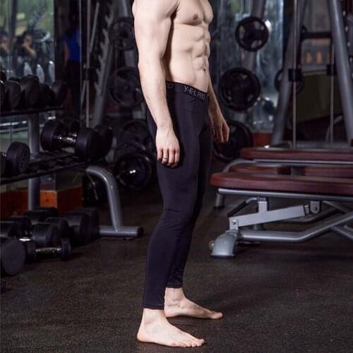 Men Compression Tight Leggings Sporting Male Gyms Fitness Pants Quick Dry Trousers Workout Exercise Bottoms Tights