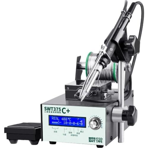 SWT375 Soldering Machine Industrial Grade Automatic Soldering Station Constant Temperature Soldering Station