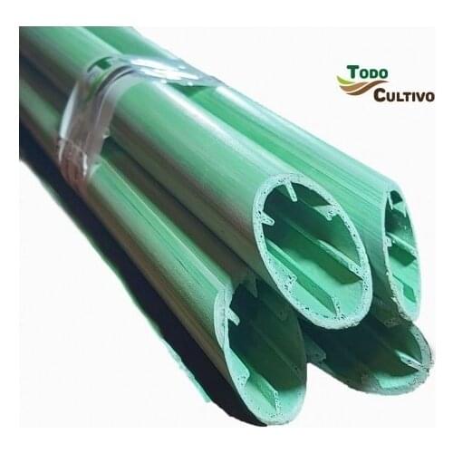 Tutor plants and synthetic trees 1,75 m. x 32mm. Pack of 4 units. Flexible and homogeneous PVC