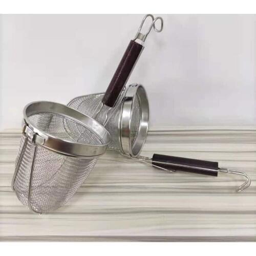 HighSide Powder Fence Stainless Steel Encryption and Thickening of The Noodle Cooking Hopper with A Hook To Reinforce The Bottom
