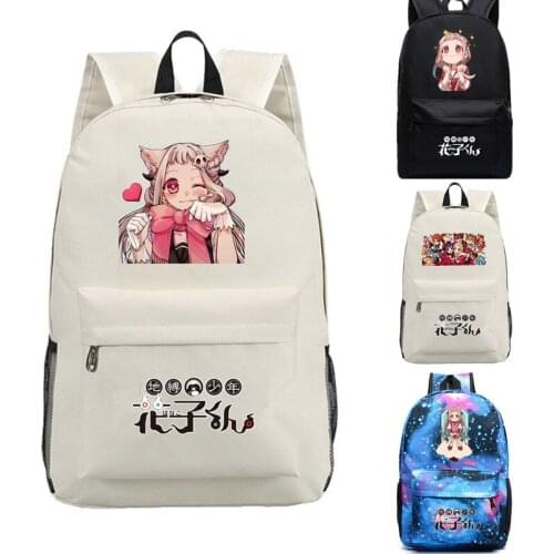 Students Toilet bound Hanako kun printing Backpack laptop bag Yashiro Nene School Bags bookbag rucksack for teenagers