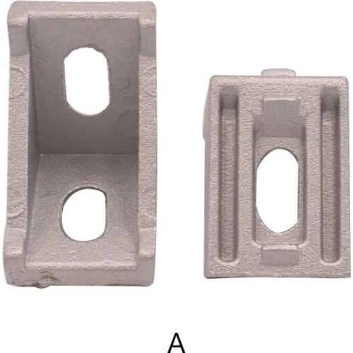 2028 Corner Brackets corner fitting angle 20*28 L Connector bracket use for 2020 Industrial Aluminum Profile
