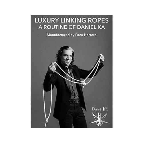 Daniel Kas Linking Ropes by Daniel Ka Illusion trucos de Magia Magician Stage Magic Tricks props Gimmick Accessories Mentalism