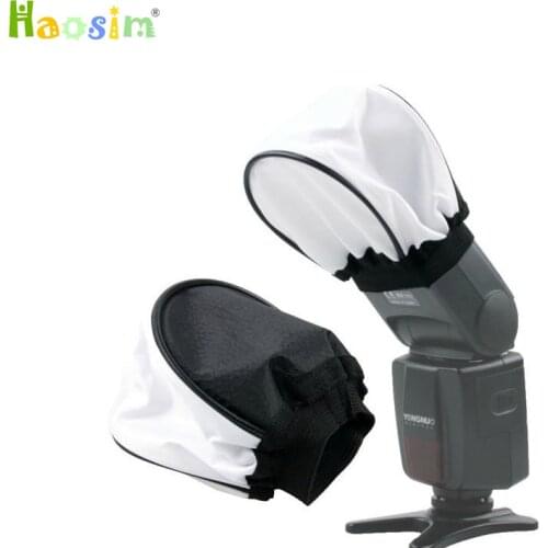 Universal Flash Bounce Diffuser Camera Soft Box Cover dome For Nikon Canon