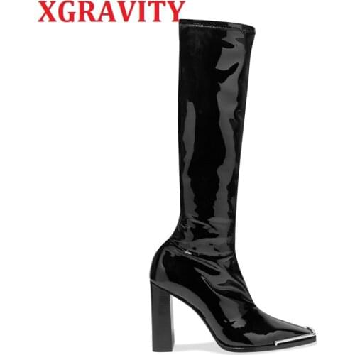 Женские высокие ботинки XGRAVITY China At AliExpress