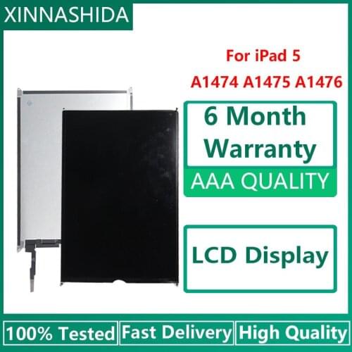 LCD Display For iPad Air 5 5th iPad 5 A1474 A1475 A1476 LCD Display Digitizer Sensors Assembly Panel Replacement 100%Tested