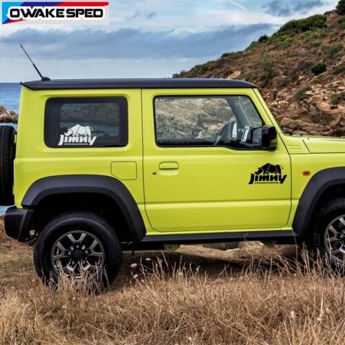 2pcs 30cm Sticker For Suzuki Jimny Window Glass Decor Vinyl Decal Car Body Door Side Stickers Waterproof Decal