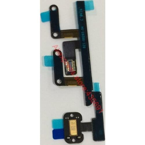 50Pcs/lot Original Volume Button Switch Microphone Flex Cable Ribbon For iPad Pro 9.7" Replacement Parts