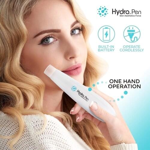 Free shipping hydra pen H2 new hydrapen arrivals with hydrapen needles 2 in 1 filler pen and hydra roller for professional use