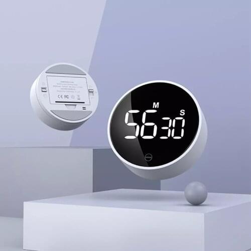Digital Kitchen Timer - Magnetic Countdown Countup Timer with Large LED Display Volume Adjustable, Easy for Cooking