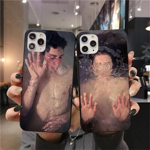 CUTEWANAN Abstract Art Underwater Boy and Girl Soft Phone Cover Capa for iPhone 11 pro XS MAX 8 7 6 6S Plus X 5S SE 2020 XR case