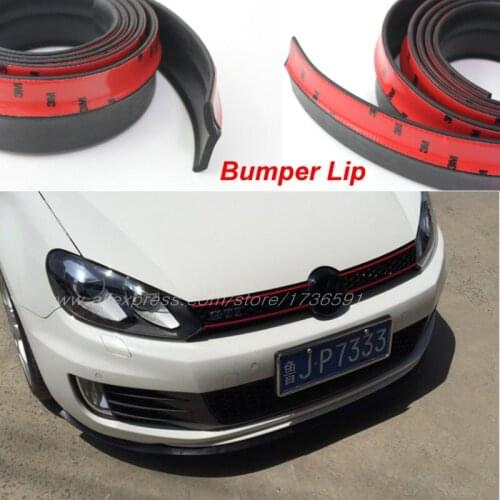 For Volkswagen Eos / Phaeton / Touareg Bumper Lips Spoile Car Tuning Body Kit Strip Front Tapes Body Chassis Side Protection