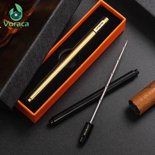 Portable outdoor travel Stainless Steel Cigar punch needle Cigar Puncher Cigar Needle Drill Loose Cigar Accessories Smoking Tool