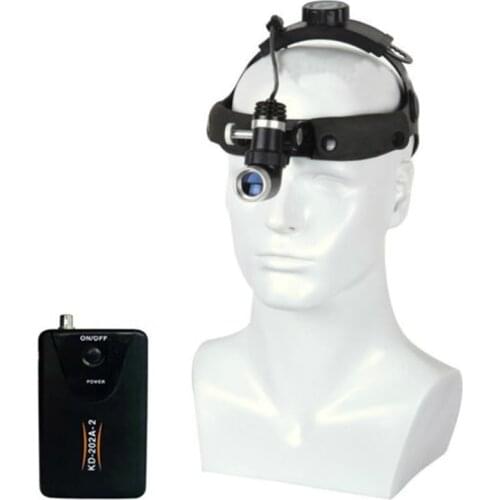 KD-202A-2 Wireles Medical Headlight Surgical Head Light Lamp 3W LED 60000lx