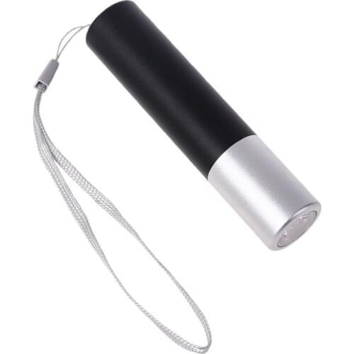 Metal DIY 1x 18650 Battery Power Bank Kit with LED 3-mode Flashlight USB Charger Power Supply for Smart Phone Mobile Phone