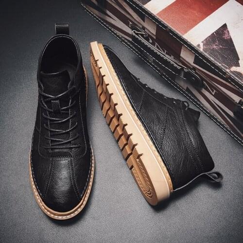 Men spring casual de sale mens Mens sports leisure casuales leather sneakers Casual black causal Sneaker 2020 for hot shoes man