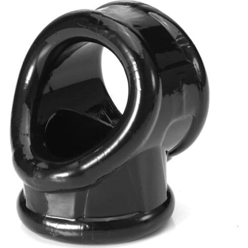 Soft elasticity penis scrotum bondage sleeve ring ball stretcher penis lock cock ring scrotum stretcher adult sex toys for men