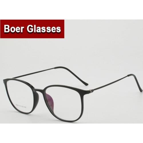 New arrived vintage super light TR90 plastic Men women unisex RX-able Optical Full rim eyeglasses frames eyewear optical #6656