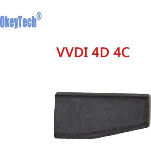 OkeyTech High Quality 4D 4C Copy Chip for XHORSE VVDI Key Tool 4D 4C Chip Transponder 1 PC Best Price Free Shipping