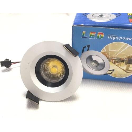2019 New Arrival diameter 60mm white Spot 4pcs/lot 3w,led Cob Down Light With 400lm Lumen Led Lights,free Shipping