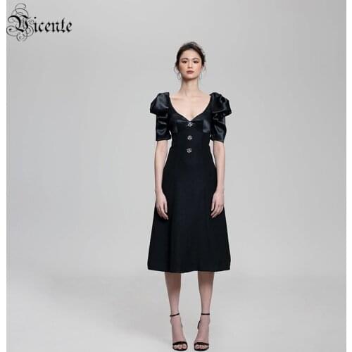 VJ.GOCHI Short Sleeve Dresses