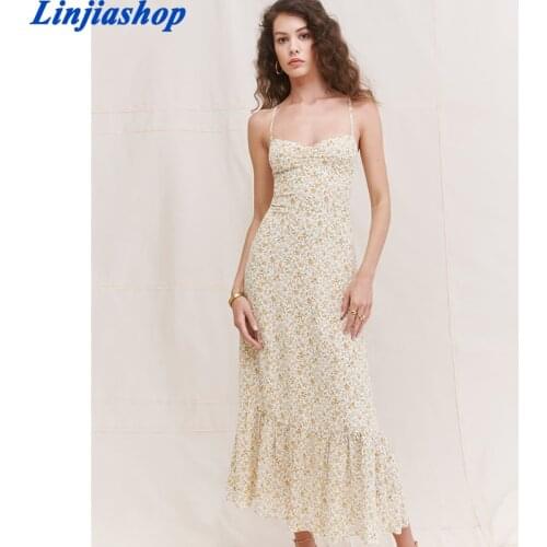 Womens Print Halter Dress Summer 2021 Sexy Backless Halter Dress European American Fashion Girl Style Ankara Clothing Vestidos