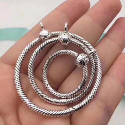 925 Sterling Silver 2020 New Arrival Autumn Small Beaded O Pendant Charm Fit Original Charm Necklace Jewelry Gift