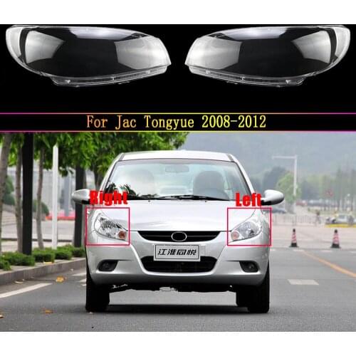 Auto Headlamp Case For Jac Tongyue 2008~2012 Car Front Headlight Cover Glass Lamp Shell Lens Glass Caps Light Lampshade