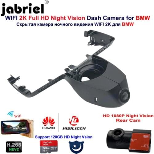 2K Full HD 1080P Wifi 24H Dash Cam Car Dvr for BMW X3 F25 G01 X4 F26 G02 X5 F15 G05 X6 F16 G06 X7 G07 F97 F98 F95 F86 2018 2020