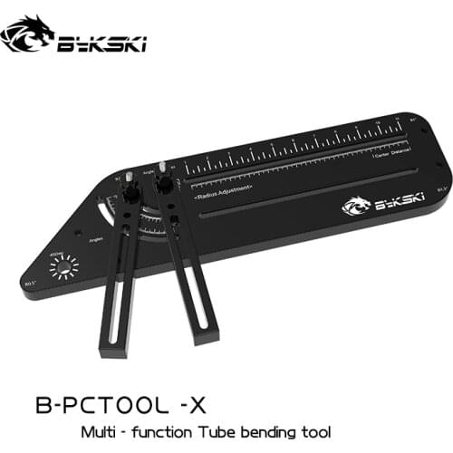 BYKSKI multi-angle Acrylic / PMMA /PETG Rigid hard tube bending mould computer water cooling