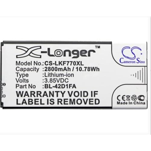 Cameron Sino LG X5 Batteries
