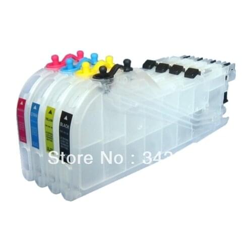 Long refill inkjet cartridge/CISS LC509XL LC505 LC539XL LC529XL LC549(no need chip) for BROTHER DCP-J100/DCP-J105/MFC-J200