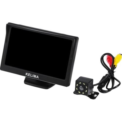 Two Video Input Plug V1/V2 Car Rearview Cameras 800×272 Resolution Screen