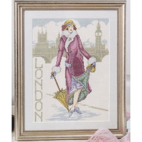 Gold81-6 fabric thread Cross stitch kit for needlework and handicrafts Needlework Cross-stitch embroidery set Cross stitch kits