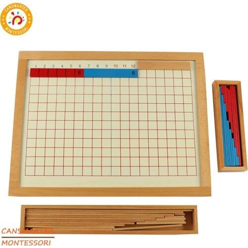 Babys Math Toys Wooden Counting Sticks Addition Board Educational Children Games Brain Teaser Montessori Toys Learning MA045