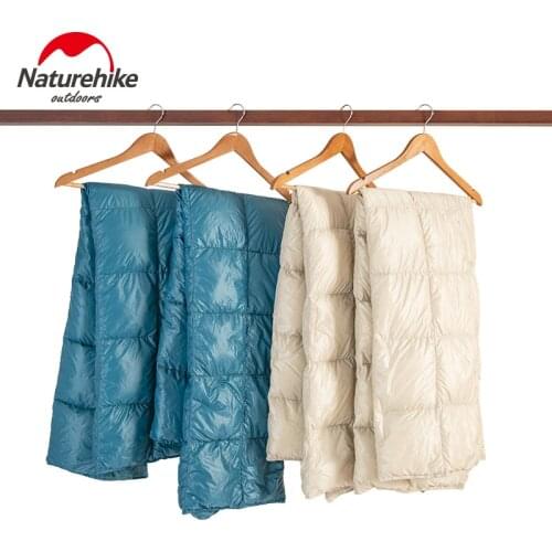 Naturehike Outdoor Down blanket Multi-functional Ultralight Down Quilt Travel Portable Blanket Shawl